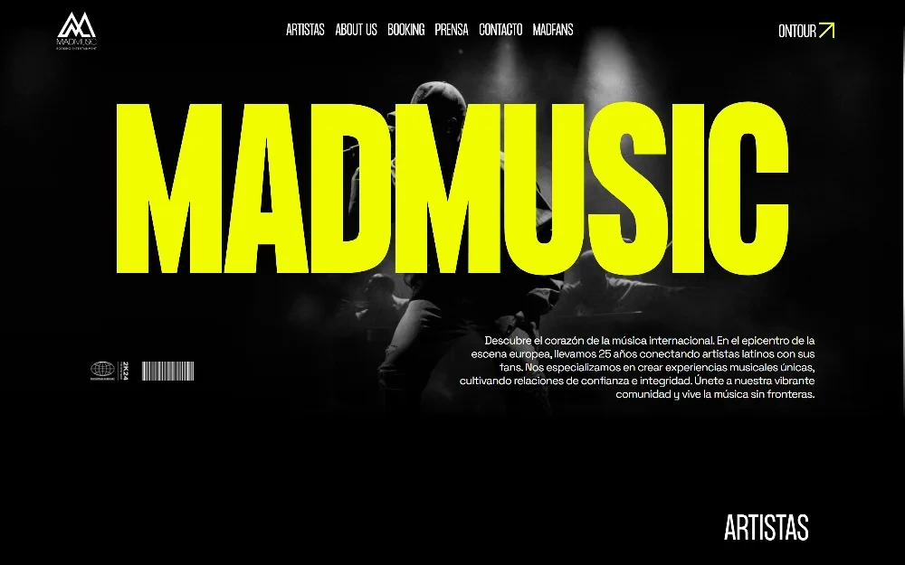 Vista de MadMusic